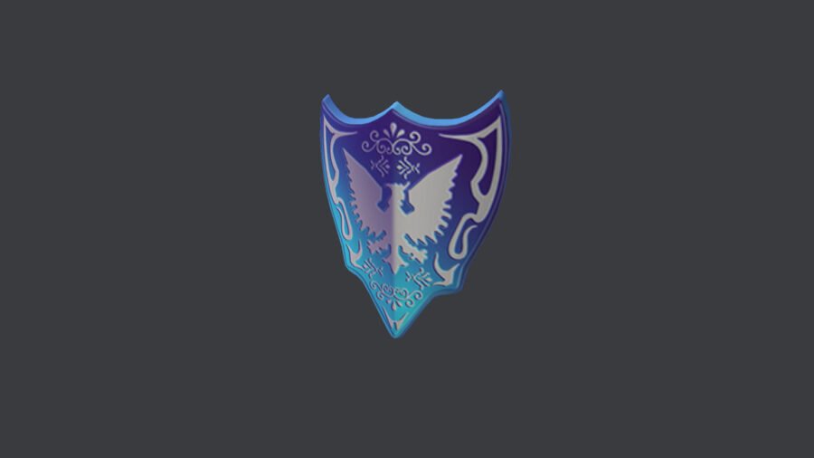 Escudo del elemento de avatar de Sentinel Roblox