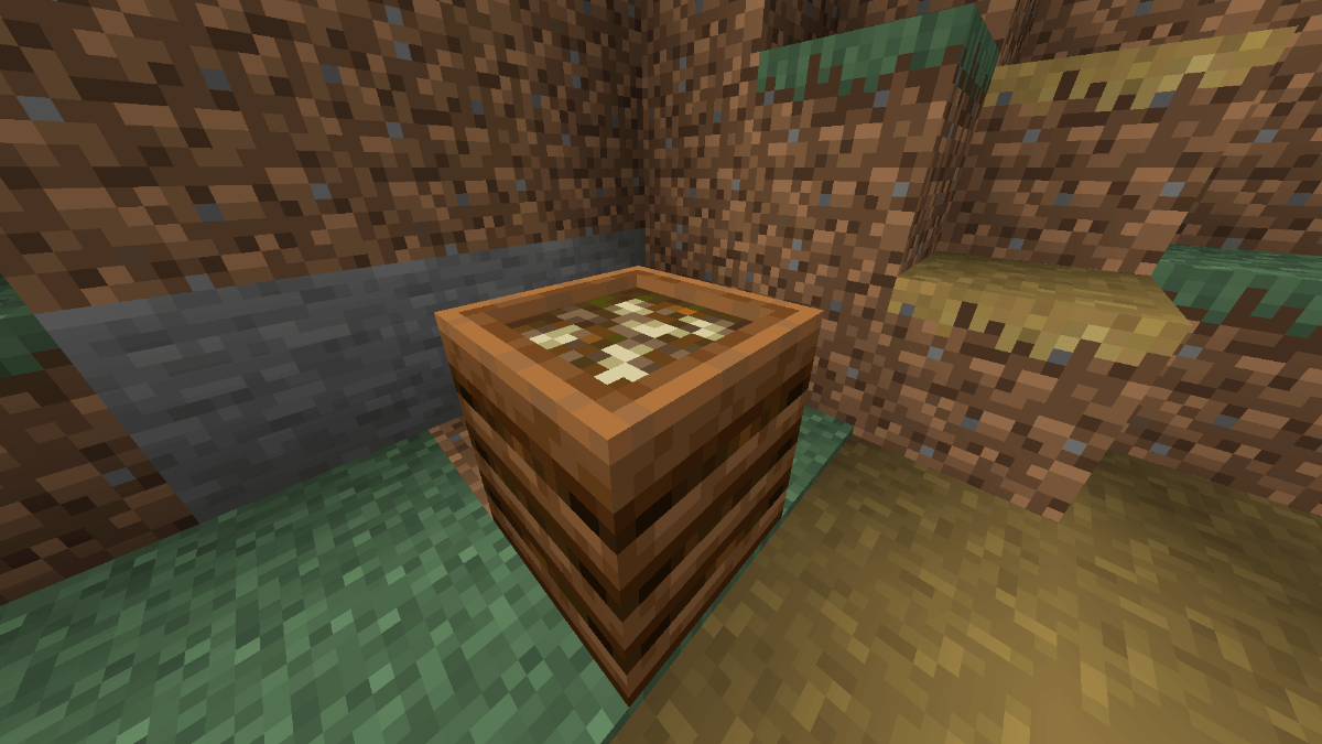 compostador minecraft 