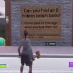 ¡Cómo encontrar pelotas de playa en Fortnite Creative Hub!