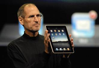 iPad 2010 - Steve Jobs - Foto: Divulgación iPad 2010 - Steve Jobs - Foto: Divulgación