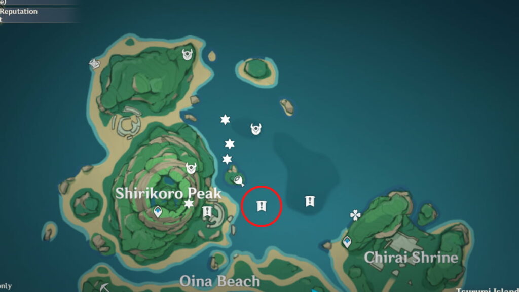 desbloquear isla tsurumi