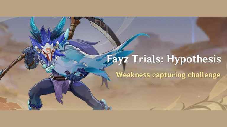 Genshin Impact Fayz Trials Hypothesis guía de eventos